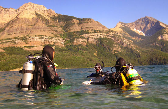 Waterton Scuba Dive